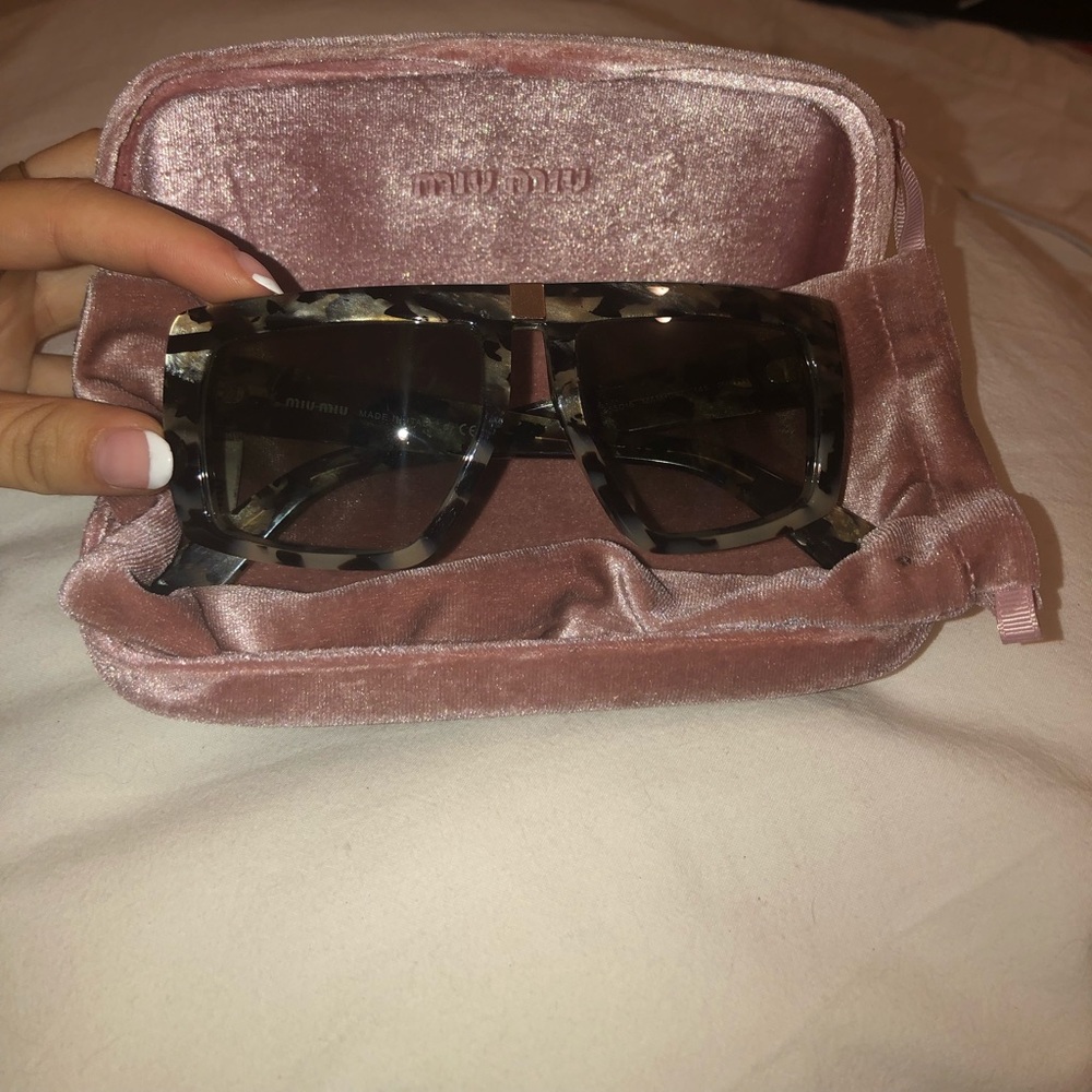 Authentic Miu Miu Tortoiseshell Sunglasses
